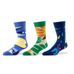 3 Pairs INS Trendy Creativity Casual Socks