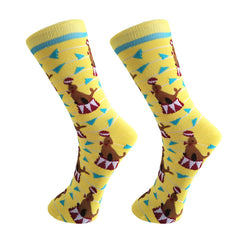 1 Pair Animal Series Crew Socks