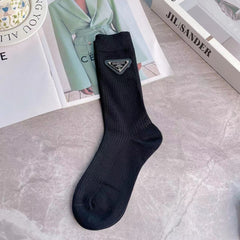 1 Pair Triangle mark Casual Socks