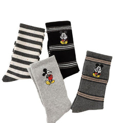 1 Pair Mickey Mouse Cartoon Casual Socks